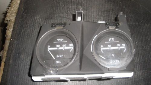 84 85 86 87 88 89 nissan 300zx battery volt oil gauge panel display 