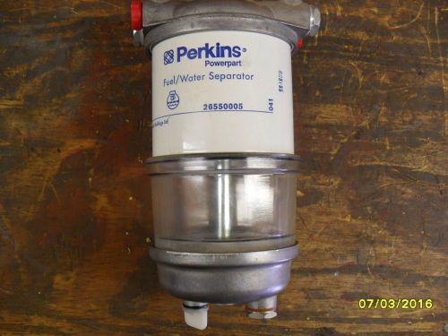 Perkins fuel / water seperator, perkins 2656f823, john deer, caterpillar