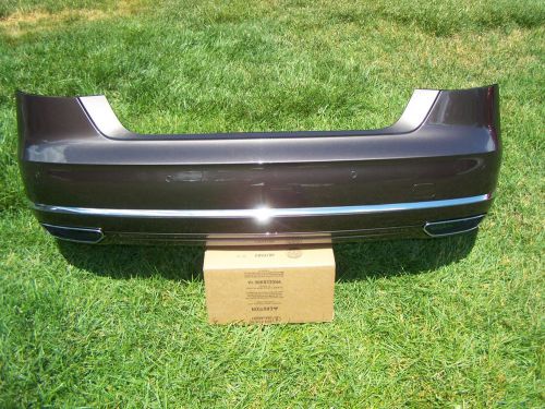 2014-2016 audi a8 s8 w12 complete rear bumper cover exhaust tips censors valance
