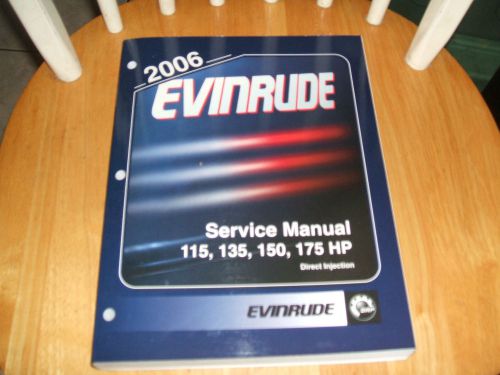 2006 evinrude service manual, &#034;sd&#034; di 115, 135, 150, 175 hp, 5006580