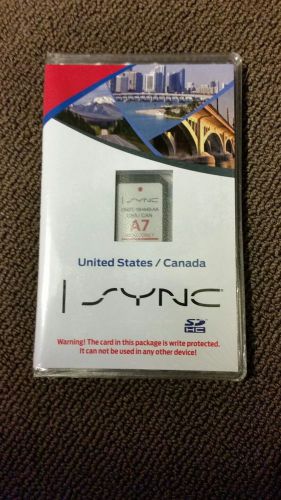 New ford/lincoln a7 map sd navigation sync card us canada