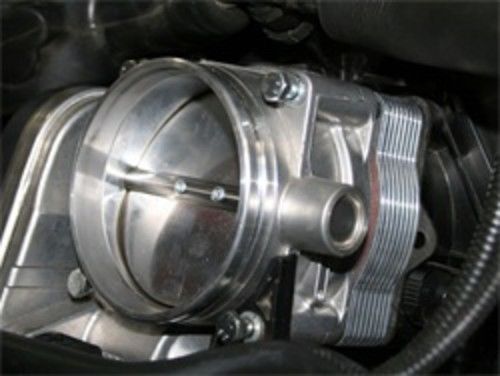 Fuel injection throttle body spacer-silver bullet fits 97-03 bmw 540i 4.4l-v8