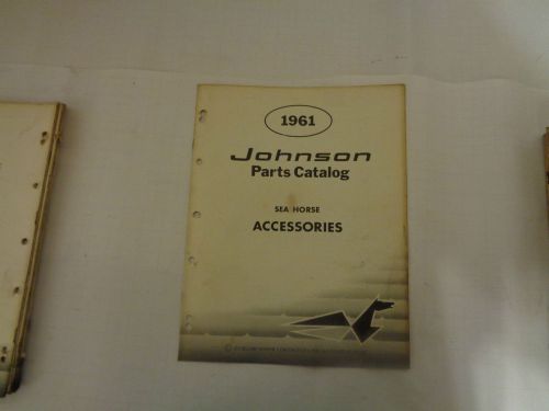 1961 johnson parts catalog  accessories @@@check this out@@@
