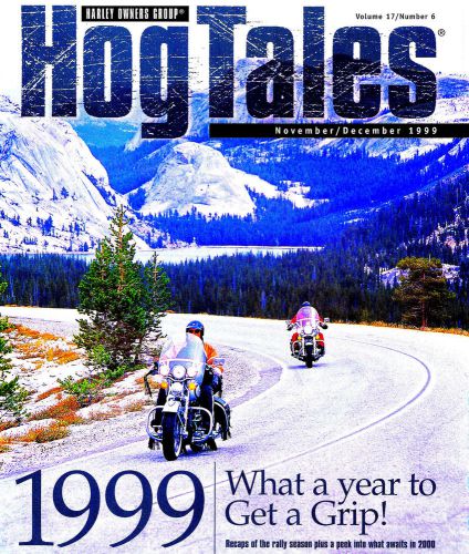1999 nov-dec harley hog tales magazine -easy rider capt america-elvis 1957 kh