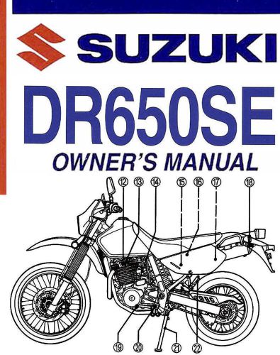 Dr650 manual