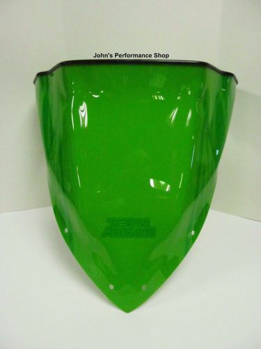 Arctic cat green low snowmobile windshield see listing for fitment 7639-377