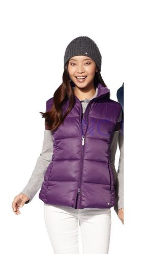 Bmw genuine ladies&#039; soft jersey linig sporty vest purple xl x-large