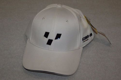 Can-am caliber cap new with tags size adjustable white