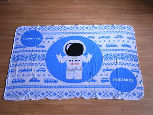 [goods] honda asimo big fleece blanket 1 japan robot not for sale free shipping