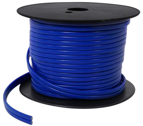 Rockville r14g75ms-bl blue 75 foot spool marine/boat 14 awg speaker wire