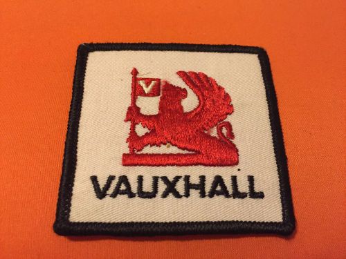 Vintage 1970&#039;s vauxhall motors auto  car club embroidered patch rare collectible