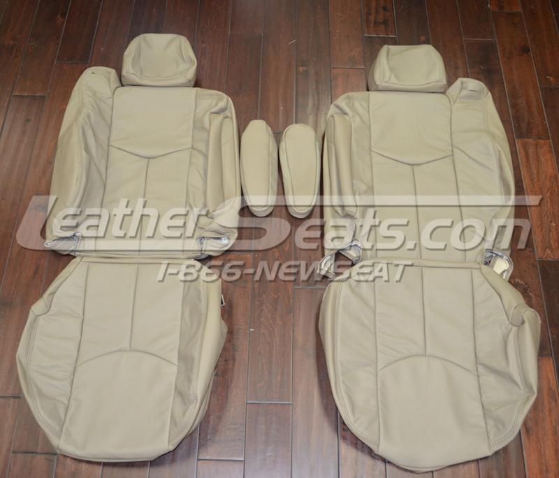 2003-2006 cadillac escalade interior upholstery leather seat covers fronts only