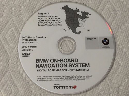 2004 2005 2006 2007 2008 2009 bmw navigation dvd disc 2013 western u.s. update