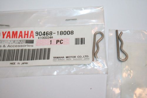 2 nos yamaha outboard remote control clips 90468-18008 25 40 50 70 115hp