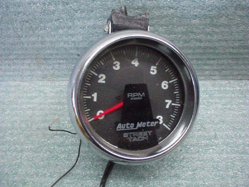 Auto meter 8000 rpm street tach with original box- rare early style