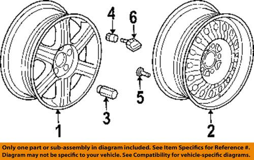 Mopar oem 5127335af tire pressure monitor-pressure sensor