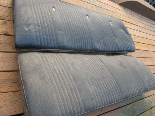 70 71 ford torino coupe brougham black rear seat