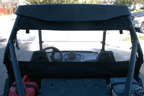 Polaris rzr 570/800/900 rear window/dust/wind barrier