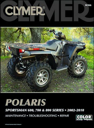 Polaris sportsman 600, 700, 800 repair manual 2002-2010