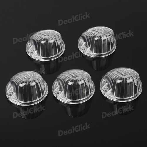 5pcs roof running clearance light lamp clear 9069 lens for gmc c/k1500 2500 3500