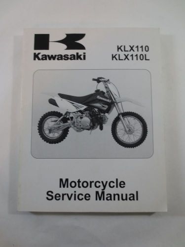 Kawasaki klx110 klx110l service manual 2010