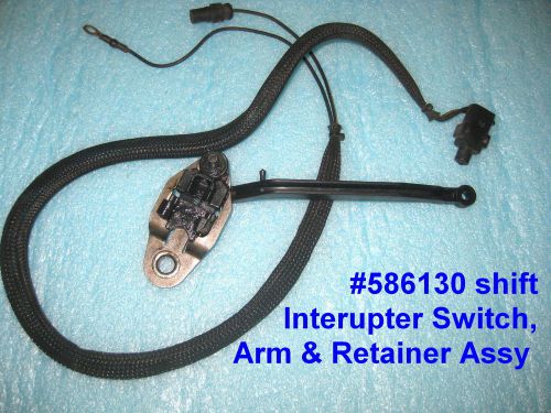 Shift interupter switch, bracket &amp; lever. - &#039;98 ficht 150/175hp omc used