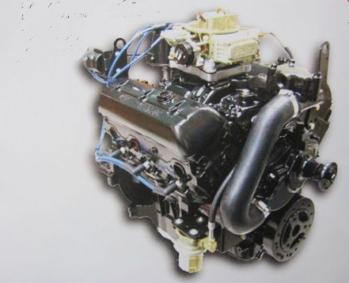 Mercruiser 4.3 vortec engine, plug &#039;n&#039; play, holley 600, pumps, &amp; ignition new