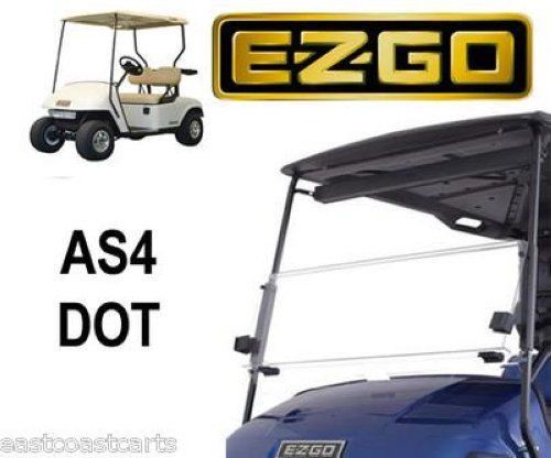 Ezgo txt fold down street legal as4 dot windshield