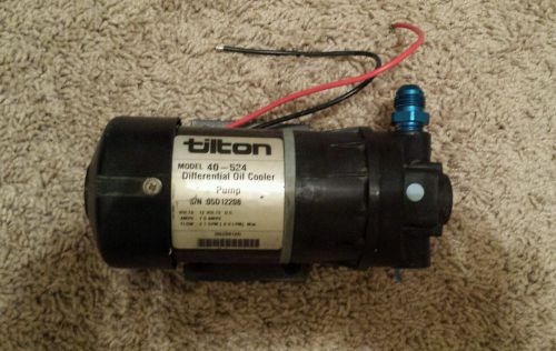 Tilton engineering  40-524 differential oil cooler pump