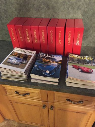 Ferrari cavallino magazine complete set issue  #1 to issue #169