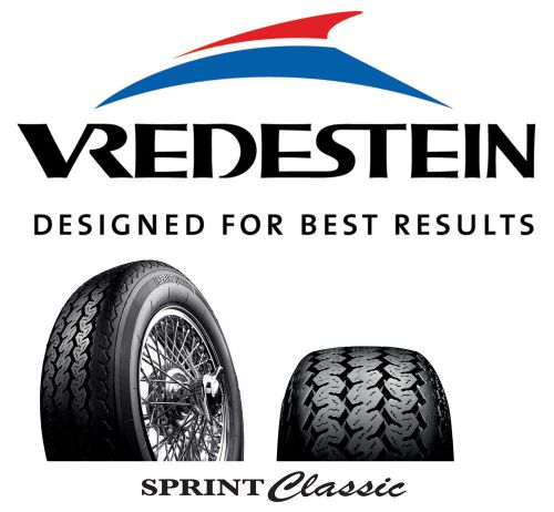 Vredestein tire, 165/hr15, sprint classic, porsche 356a, 356b, 356c, 911 &amp; 912