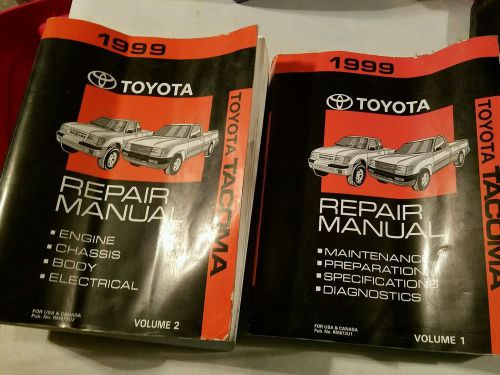 1999 toyota tacoma repair manuals