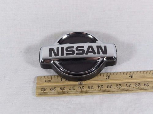Nissan maxima trunk emblem 99-01 back chrome oem badge sign symbol logo