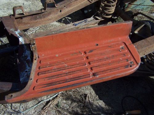 1968 chevrolet chevy truck running board passenger side ps