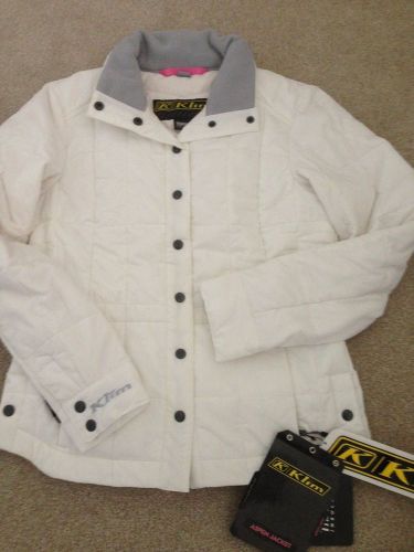 Klim womens waverly winter jacket nwt size small-cream