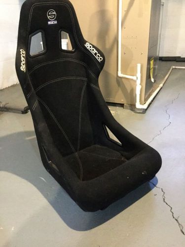 Sparco 00823NR Sprint V Racing Steel Seat, FIA Approved, Black, US $248.00, image 1