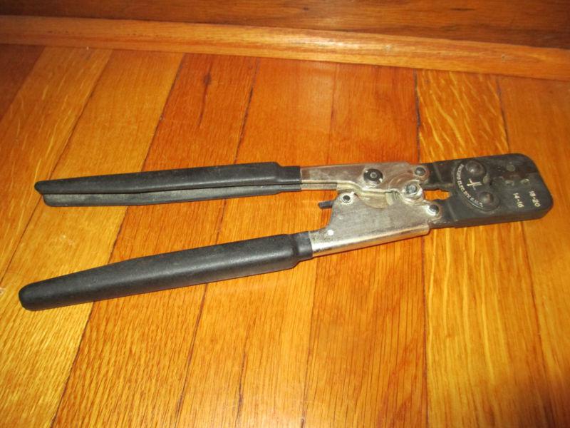 Gm 12014254 packard electric gmc crimping tool locking ratchet 18-20 & 14-16