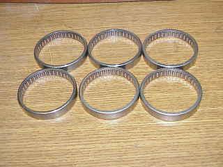 6 new 60 mm roller camshaft roller bearings nascar arca scca chevy ford toyota