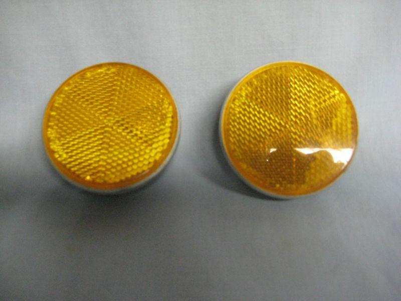 Honda cb175 front fork reflectors with rubber bases (off of 1972 bike)