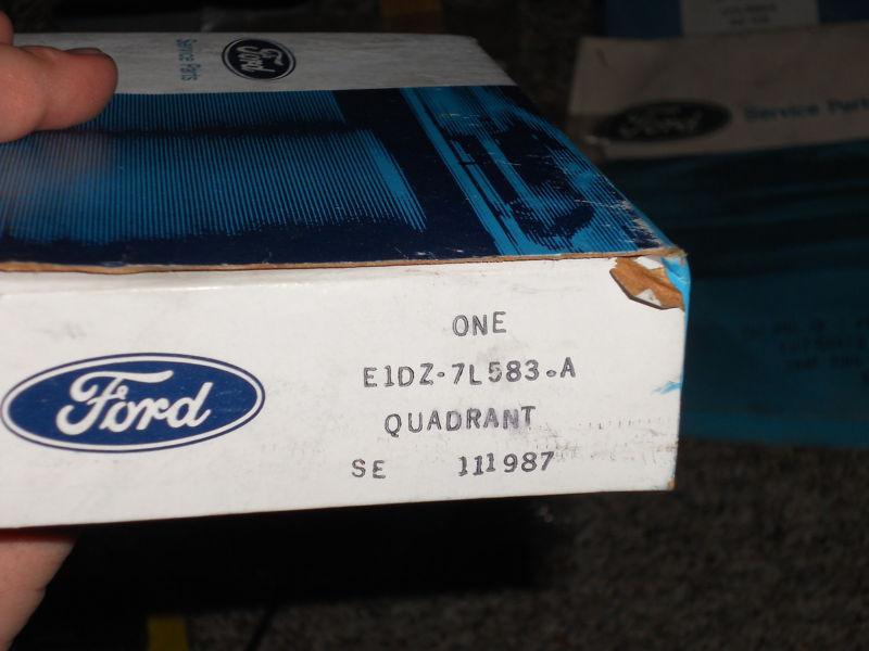 Nos 1979 - 1993 ford mustang clutch pedal adjustment quadrant new original ford