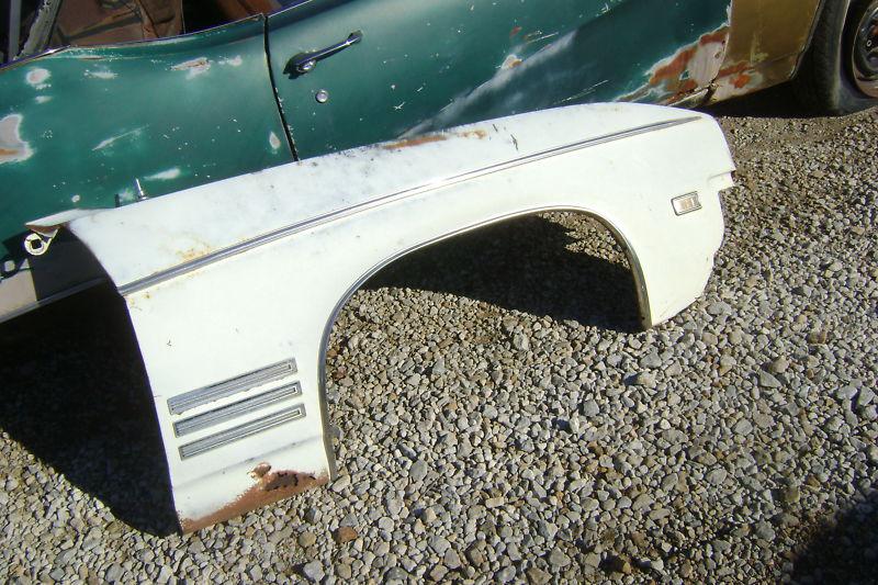 1968 68 buick skylark right front fender special gs