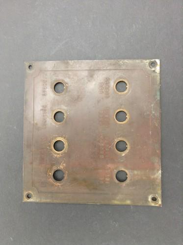 Vintage dash instrument switch panel rat rod