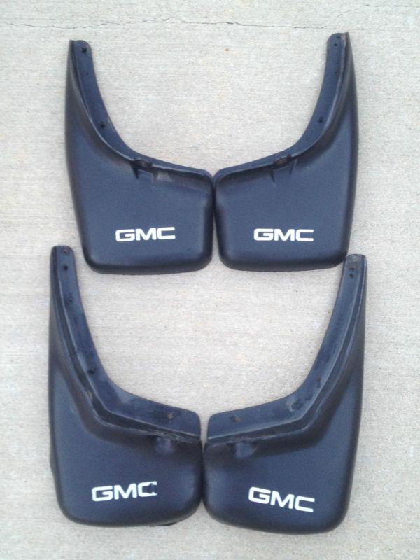 Used-gmc sierra 1999-2006 mud flaps-little wear nice cond oem equipment