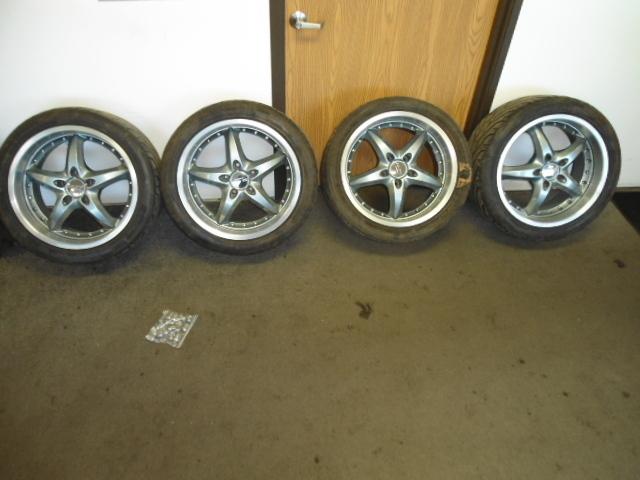 04-06 gto ls1 ls2 18" ruff racing wheel bf goodrich tires