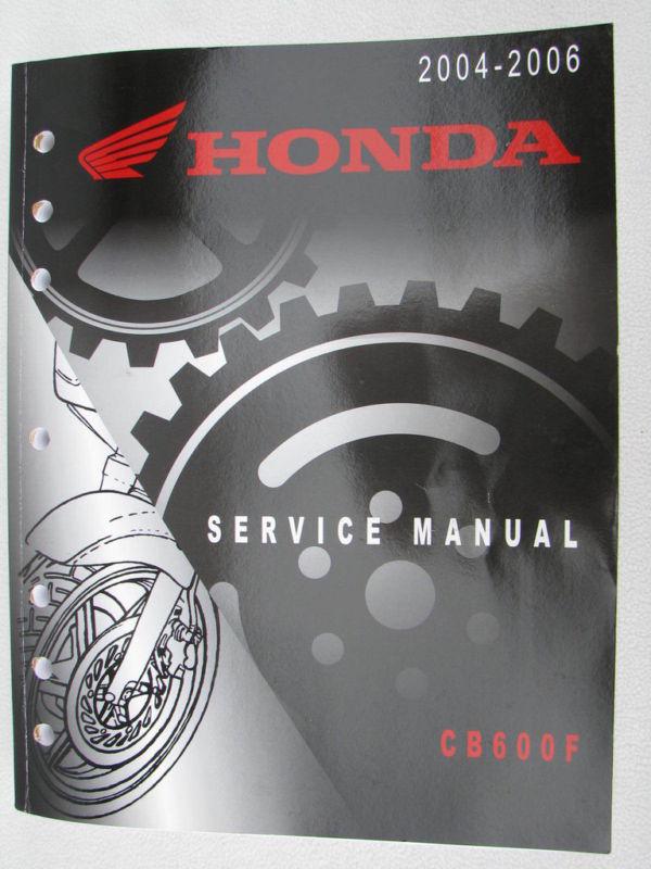 Honda genuine shop service manual cb600f cb600 cb 600 f