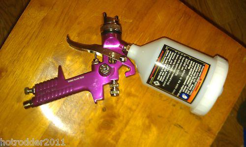 Hvlp low pressure spray gun  20 oz. 6cfm stainless nozz with accessories