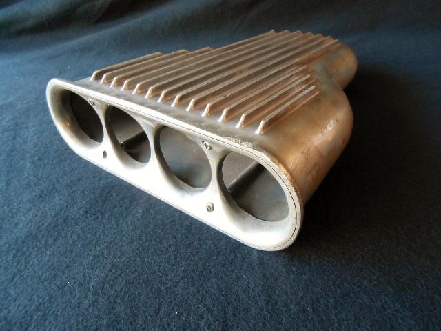 Vintage cal custom blower style air cleaner breather gasser rat rod injector