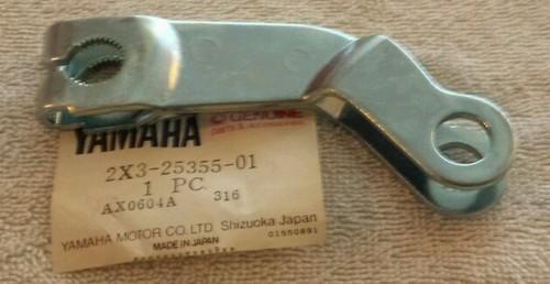 Yamaha rear brake cam shaft lever; 1979-81 yz125 1980 yz250