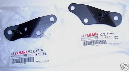 Yamaha warrior upper engine mounts brackets 87-04 oem brand new!