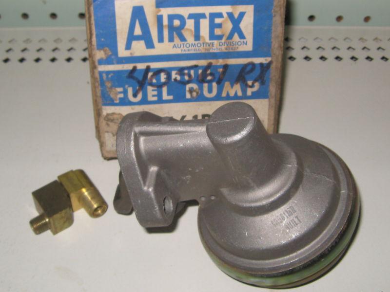 Rebuilt fuel pump 1967 chevelle 327 part number 40561rx